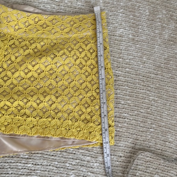 Yellow Crochet Shorts - Picture 2 of 4